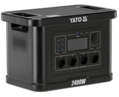 Портативна електростанція 2400 Вт, 2232 Вт*год, 230 В, AC, DC, USB-A, USB-C YATO YT-83095 YT-83095 фото