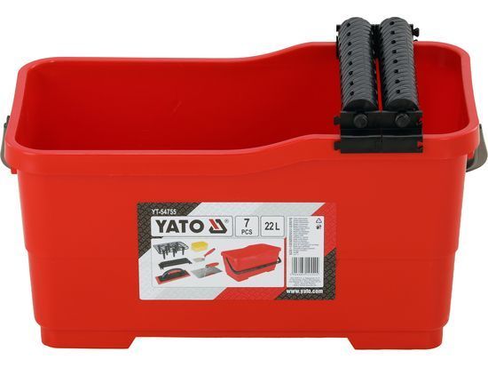 Набір інструментів для укладання плитки з відром 22л YATO YT-54755 YT-54755 фото