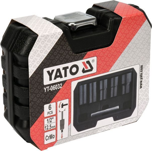 Набір екстракторів 6 одиниць YATO YT-06032 YT-06032 фото