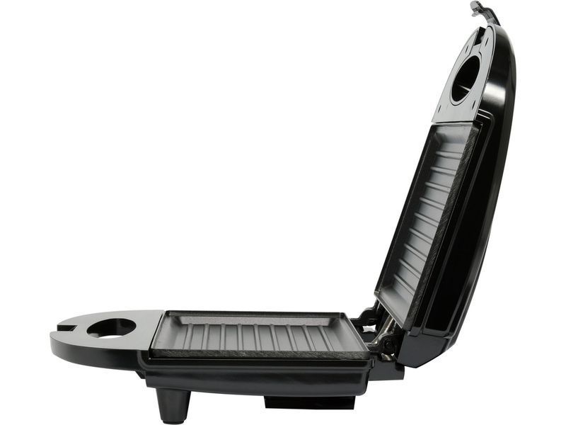 Тостер потужністю 750 Вт пластина для гриля 21.5 x 12.5 см чорна LUND 67528 LUND 67528 фото