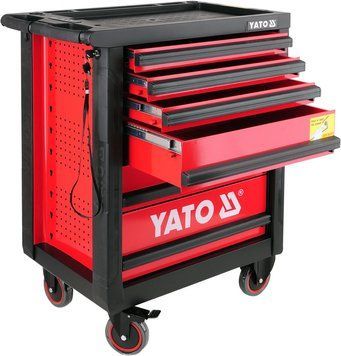 Інструментальний візок з 6 ящиками YATO YT-0902 YT-0902 фото