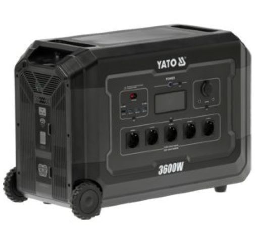 Портативна електростанція 3600 Вт, 3072 Вт*год, 230 В, AC, DC, USB-A, USB-C YATO YT-83096 YT-83096 фото