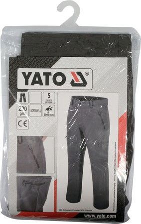 Сірі штани Softshell YATO YT-79423 розмір XL YT-79423 фото