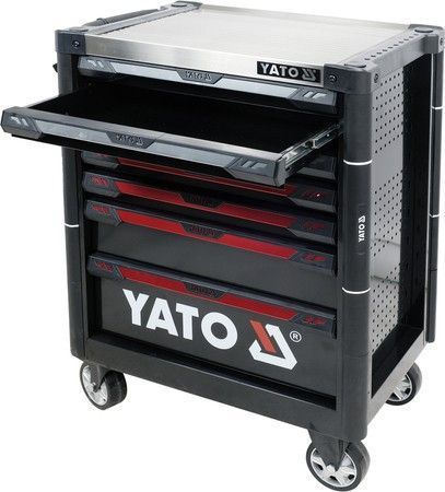 Сервісна шафа 7 ящиків із замком для відкривання YATO YT-09032 YT-09032 фото