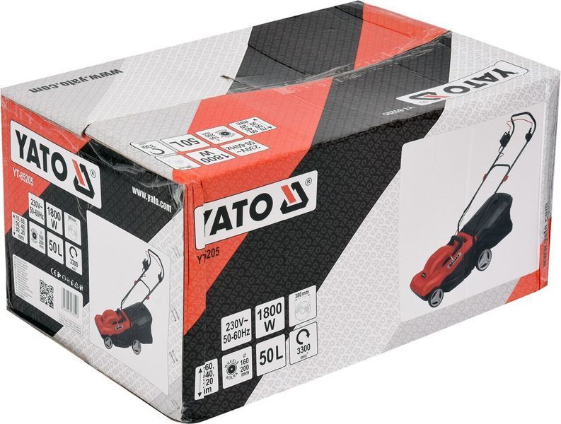 Газонокосарка електрична YATO YT-85205 YT-85205 фото