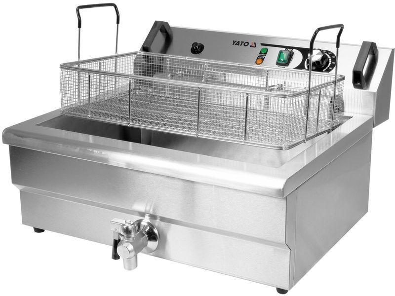 Фритюрниця 23 л 6 кВт YATO YG-04640 YG-04640 фото